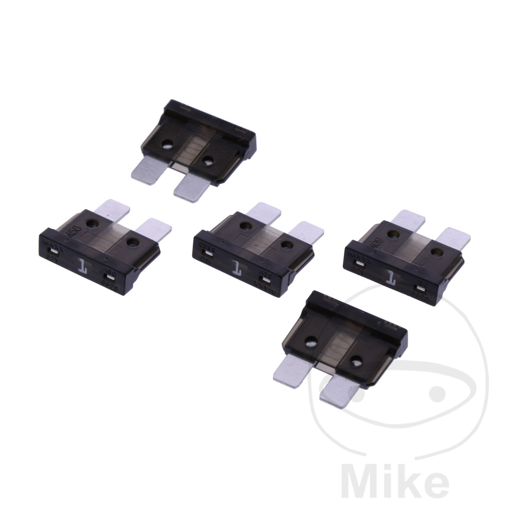 JMP Midi (ATO) fuse 1A black pack of 5 ALTN1490071